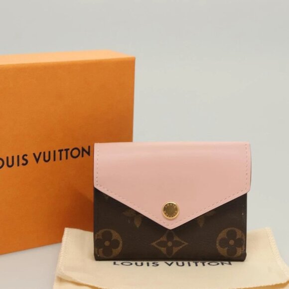 LOUIS VUITTON Monogram Portefeuille Zoe Wallet Pink M62933 LV Auth 125843 - Picture 14 of 16
